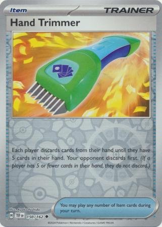 150/162 - Hand Trimmer - Uncommon Reverse Holo