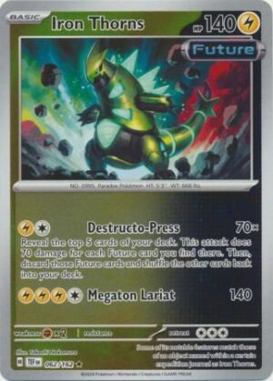 062/162 - Iron Thorns - Holo Rare Reverse Holo