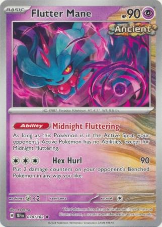 078/162 - Flutter Mane - Non-Holo Rare