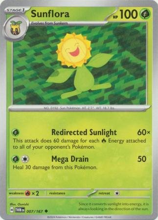 007/167 - Sunflora - Uncommon