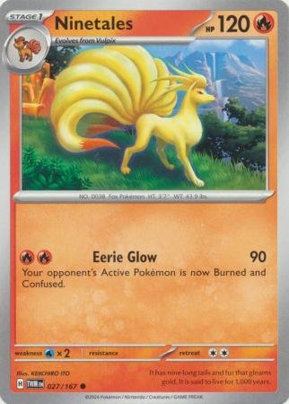 027/167 - Ninetales - Common