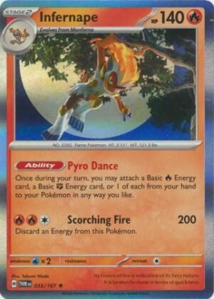 033/167 - Infernape - Holo Rare