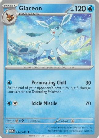 054/167 - Glaceon - Uncommon