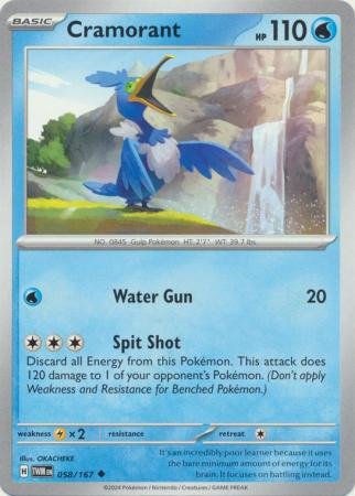 058/167 - Cramorant - Uncommon