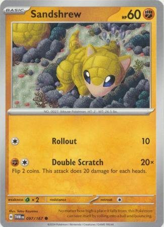 097/167 - Sandshrew - Common