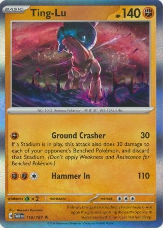 110/167 - Ting-Lu- Holo Rare