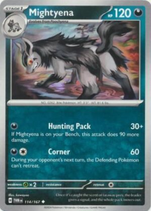 114/167 - Mightyena - Uncommon