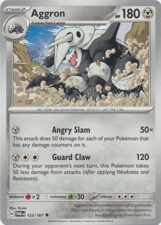 122/167 - Aggron - Uncommon