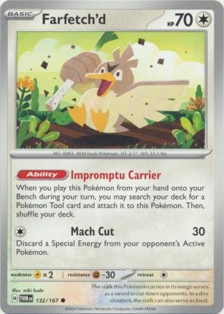 132/167 - Farfetch'd - Common