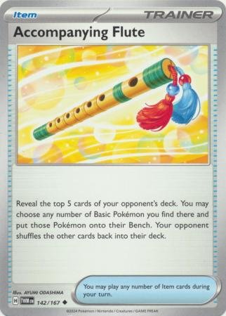 142/167 - Accompanying Flute - Uncommon