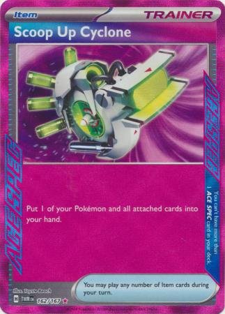 162/167 - Scoop Up Cyclone - Ace Rare