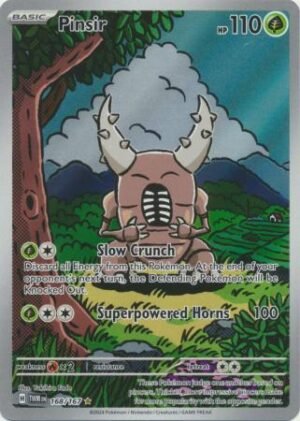 168/167 - Pinsir - Illustration Rare