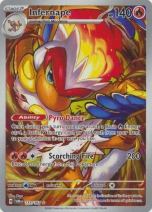 173/167 - Infernape - Illustration Rare