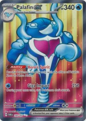 193/167 - Palafin ex - Full Art Secret Rare