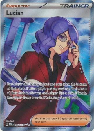 208/167 - Lucian - Full Art Secret Rare