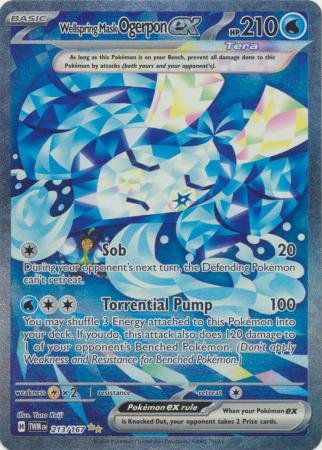 213/167 - Wellspring Mask Ogerpon ex - Special Illustration Rare