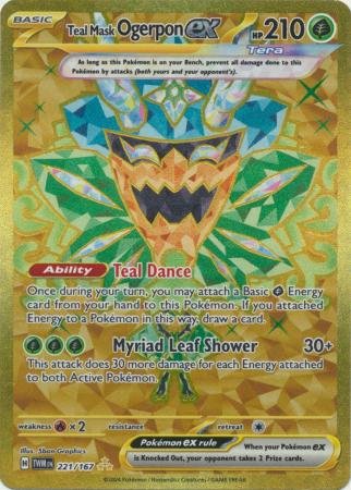 1807601.jpg 221/167 - Teal Mask Ogerpon ex - Gold Secret Rare