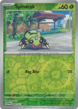 004/167 - Spinarak - Common Reverse Holo