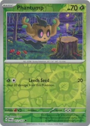 012/167 - Phantump - Common Reverse Holo