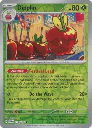 018/167 - Dipplin - Uncommon Reverse Holo