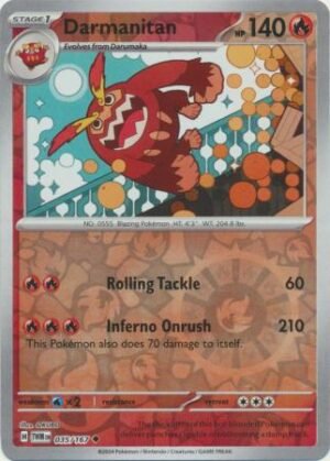 035/167 - Darmanitan - Uncommon Reverse Holo