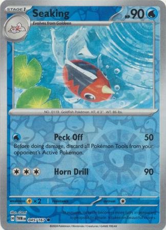 045/167 - Seaking - Common Reverse Holo