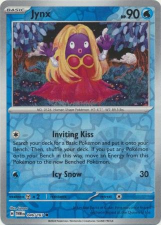 046/167 - Jynx - Common Reverse Holo