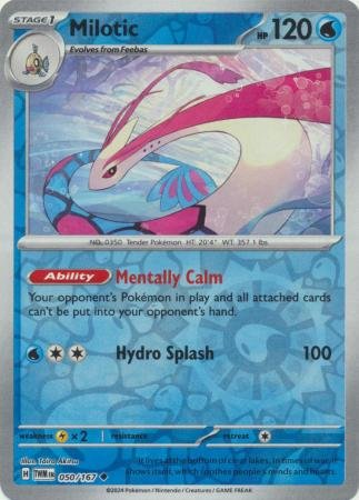 050/167 - Milotic - Uncommon Reverse Holo
