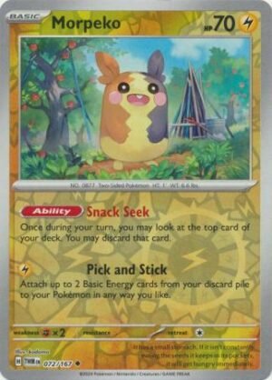 072/167 - Morpeko - Uncommon Reverse Holo