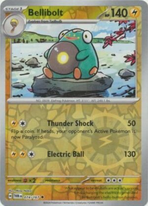 074/167 - Bellibolt - Uncommon Reverse Holo