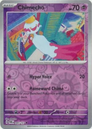 085/167 - Chimecho - Common Reverse Holo