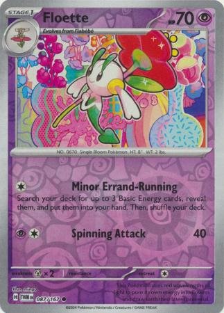 087/167 - Floette - Common Reverse Holo