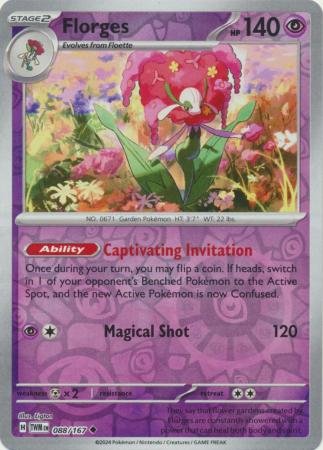 088/167 - Florges - Uncommon Reverse Holo
