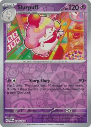 090/167 - Slurpuff - Uncommon Reverse Holo