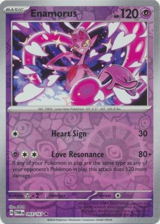093/167 - Enamorus - Holo Rare Reverse Holo