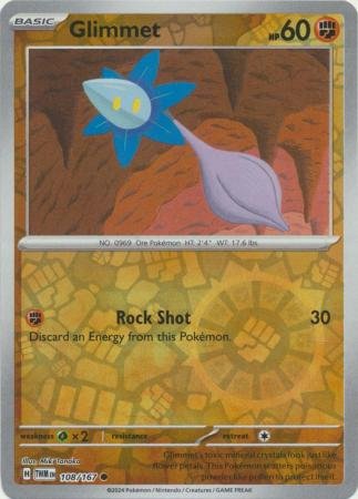 108/167 - Glimmet - Common Reverse Holo