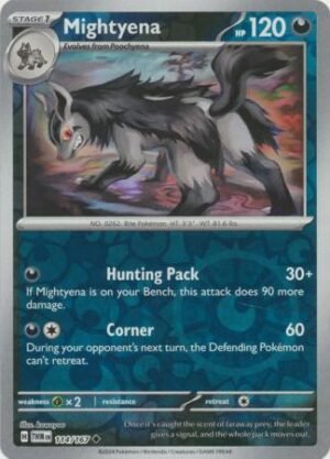 114/167 - Mightyena - Uncommon Reverse Holo