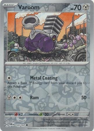 1807719.jpg 124/167 - Varoom - Common Reverse Holo