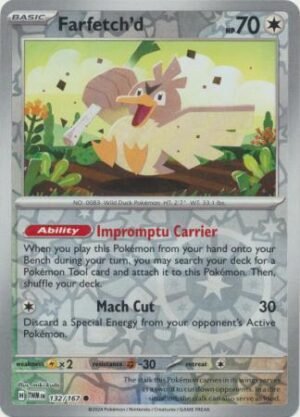 1807726.jpg 132/167 - Farfetch'd - Common Reverse Holo