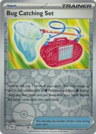 143/167 - Bug Catching Set - Uncommon Reverse Holo