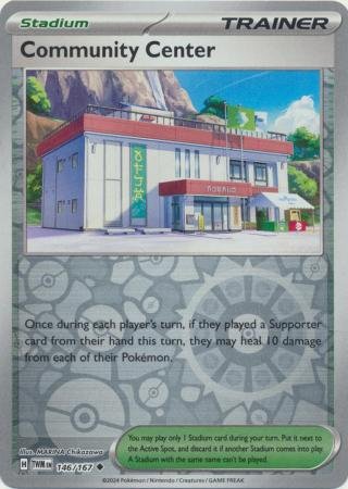 146/167 - Community Center - Uncommon Reverse Holo