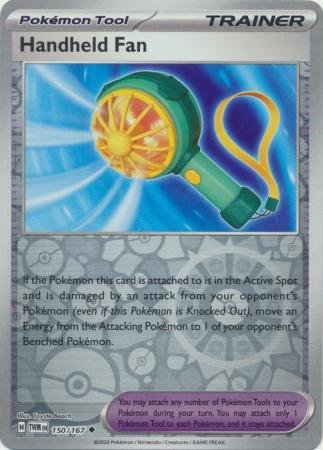 150/167 - Handheld Fan - Uncommon Reverse Holo