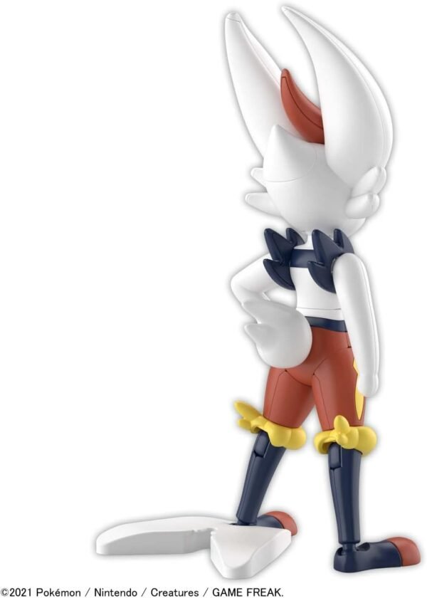 Pokémon BANDAI Hobby Plastic Model Kit 50 Cinderace Pokémon Spirits PLAMO