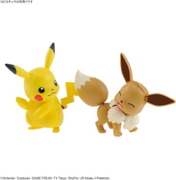 Pokémon BANDAI Hobby Plastic Model Kit 42 Eevee Pokémon Spirits PLAMO