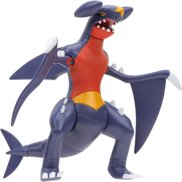 61LwgxqtaeL._AC_SL1500_ Pokémon Garchomp Battle Feature Figure - Battle Ready Figure with Tail Swing Attack