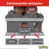 Mega Pokémon Building Toys Set Mini Motion Dugtrio with 350 Pieces, Pop Up Motion, (12.7 cm) 5 Inches
