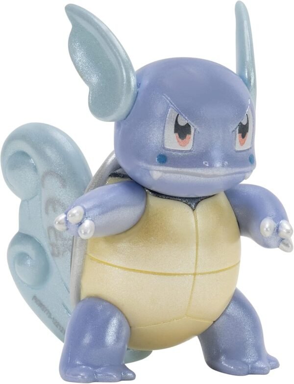 Pokémon Select Evolution 3 Pack - Blastoise Battle Action Figure, Squirtle Figure, Wartortle Figure