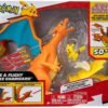 Pokémon Charizard Deluxe Feature Figure - Includes Interactive Charizard Figure and Pikachu Figure with Figure Launcher - Authentic Details