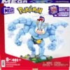 Mega Pokémon Building Toys Set Machamp  con 401 Piezas, Articuladas y Articuladas con Movimiento, (17.78 cm) 6+ Inches Tall
