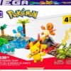 81twH+RjWBL._AC_SL1500_ MEGA Pokémon Building Toys Set Equipo de la Región de Kanto con 130 piezas, 4 personajes articulados y articulados, (5 cm) 2 pulgadas de alto
